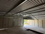 Garaż blaszany drewnopodobny 9 m x 6 m ID 85 - obrazek 7