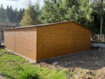 Garaż blaszany drewnopodobny 7 m x 7 m ID 82 - obrazek 3