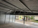 Garaż blaszany drewnopodobny 8 m x 6 m ID 84 - obrazek 7