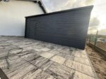 Garaż blaszany z bramą segmentową 6 m x 5,8 m ID 119 - obrazek 3