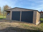 Garaż blaszany drewnopodobny 10 m x 6 m ID 89 - obrazek 5