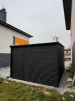 Garaż blaszany z bramą segmentową 3,15 m x 5,1 m ID 93 - obrazek 5