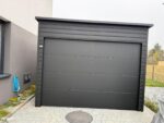 Garaż blaszany z bramą segmentową 3,15 m x 5,1 m ID 93 - obrazek 2
