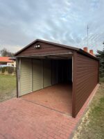 Garaż blaszany akrylowy 3m x 6m ID 38 - obrazek 4