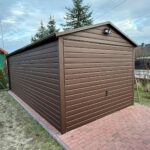 Garaż blaszany akrylowy 3m x 6m ID 38