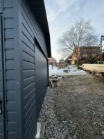 Garaż blaszany z bramą segmentową 4 m x 6 m ID 98 - obrazek 7