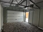 Garaż blaszany z bramą segmentową 4 m x 6 m ID 98 - obrazek 9