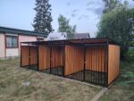 Kojec 6 m x 2 m Trzy boksy 2m x 2m ID 188 - obrazek 2