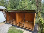 Kojec 4 m x 2 m Dwa boksy 2x2 ID 173 - obrazek 5