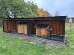 Kojec 7 m x 2 m dwa boksy 4m x 2m, 3 m x 2m ID 192