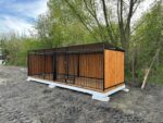 Kojec 6 m x 2 m Dwa boksy 3m x 2m ID 187 - obrazek 3
