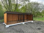 Kojec 6 m x 2 m Dwa boksy 3m x 2m ID 187 - obrazek 2