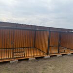 Kojec 6 m x 2 m Dwa boksy 3m x 2m ID 186