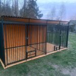 Kojec 4 m x 2 m Dwa boksy 2x2 ID 174