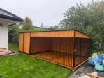 Kojec 4 m x 3 m + Pomieszczenie 2 m x 3 m ID 178