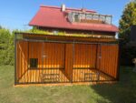 Kojec 4 m x 2 m Dwa boksy 2x2 ID 173 - obrazek 2