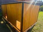 Kojec 4 m x 2 m Dwa boksy 2x2 ID 173 - obrazek 4